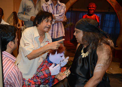 Ramdas Padhye with Tatya Vinchu